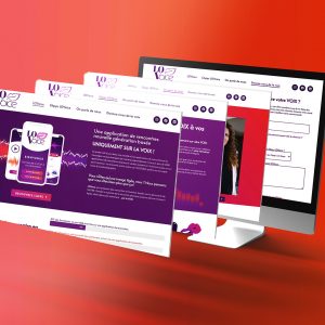 Création du site internet LOVoice sur Wordpress via ELEMENTOR.