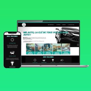Création du site internet responsive de MR AUTO 91